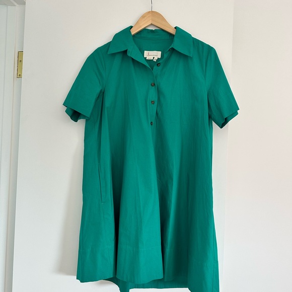 Like new - Anthropologie Pollie Swing Dress Teal